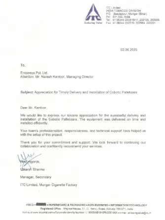 ITC-commendation